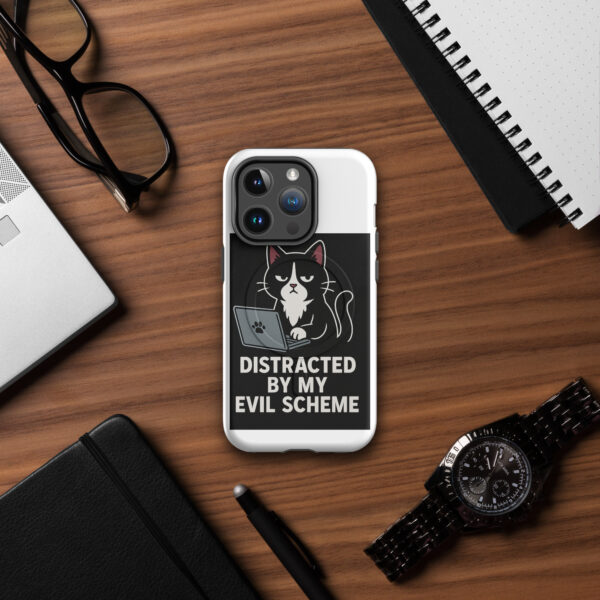 Distracted by My Evil Scheme iPhone Case – Funny Villain MagSafe® Case