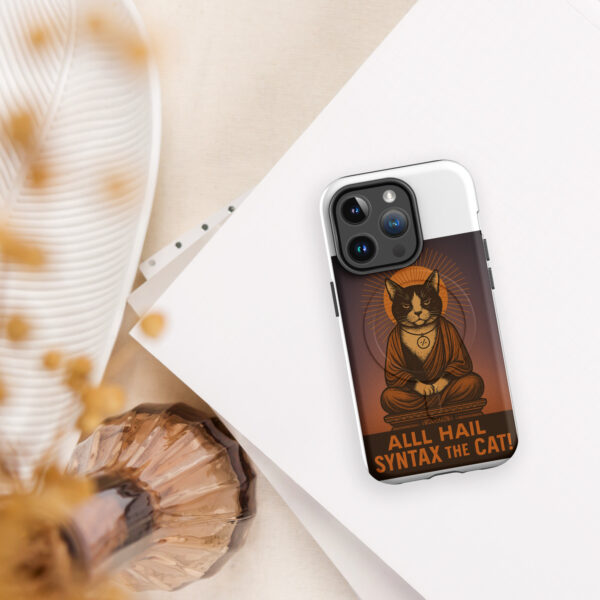 Syntax Temple Protective Case – Funny Protective Phone Case with MagSafe® Support