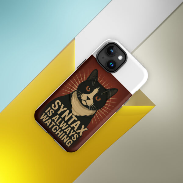 Syntax Surveillance Unit – Funny iPhone Case with Attitude & MagSafe® Support
