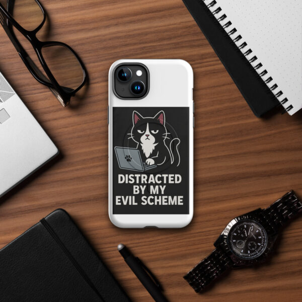 Distracted by My Evil Scheme iPhone Case – Funny Villain MagSafe® Case