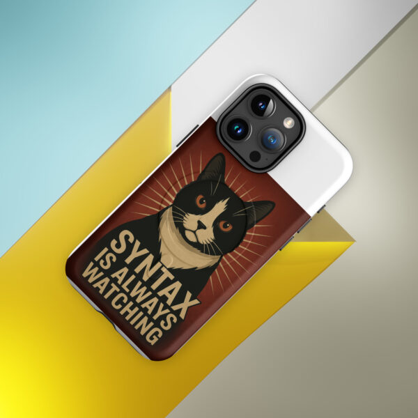 Syntax Surveillance Unit – Funny iPhone Case with Attitude & MagSafe® Support