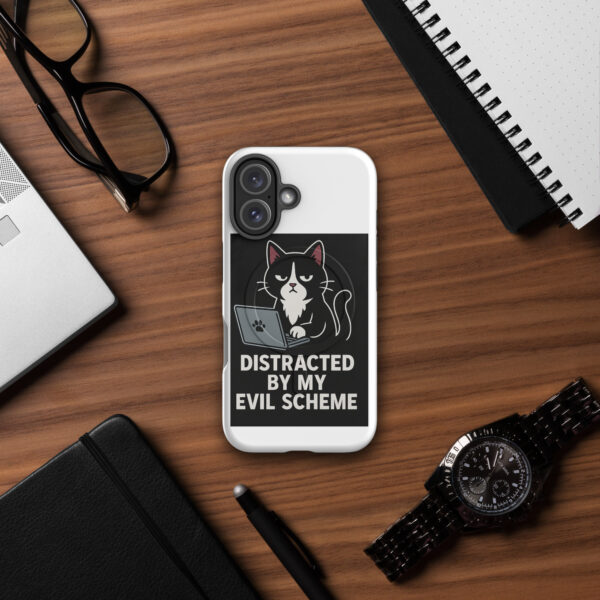 Distracted by My Evil Scheme iPhone Case – Funny Villain MagSafe® Case