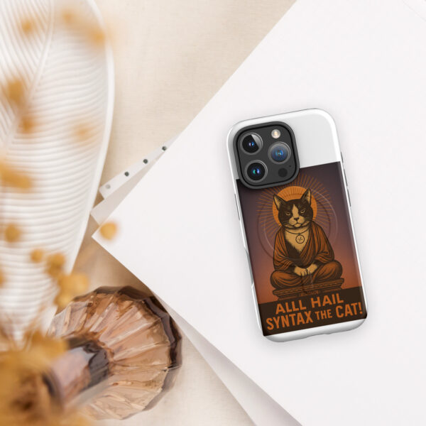 Syntax Temple Protective Case – Funny Protective Phone Case with MagSafe® Support