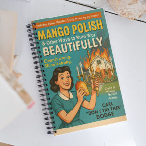 Mango Polish – Funny DIY Notebook for Chaotic Home Projects