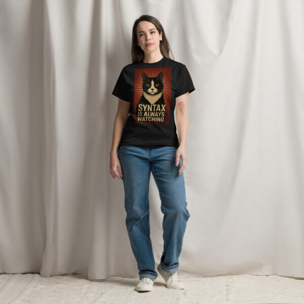 Syntax Surveillance Tee – Funny Surveillance Shirt for the Quietly Menacing