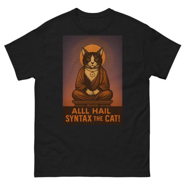 Syntax the Enlightened Tee – Funny Spiritual Shirt for Chaotic Inner Peace