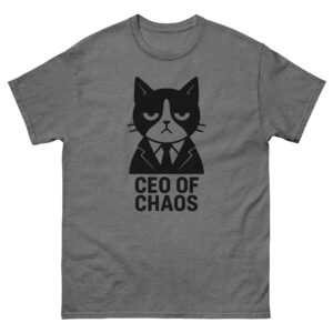CEO of Chaos Tee – Chaos Tee for Creatives Who Lead with Side-Eye