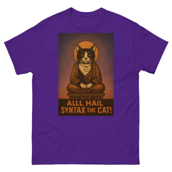 Syntax the Enlightened Tee – Funny Spiritual Shirt for Chaotic Inner Peace