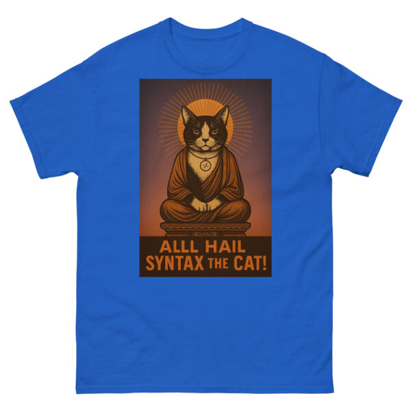 Syntax the Enlightened Tee – Funny Spiritual Shirt for Chaotic Inner Peace