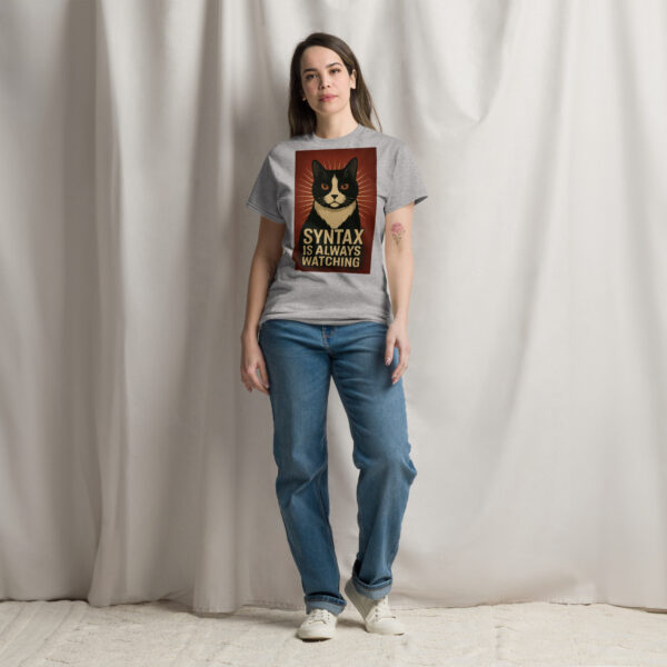 Syntax Surveillance Tee – Funny Surveillance Shirt for the Quietly Menacing