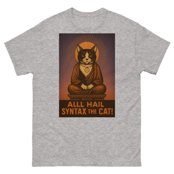 Syntax the Enlightened Tee – Funny Spiritual Shirt for Chaotic Inner Peace
