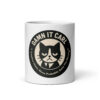 Emotional Support Mug – Chaos Cat Edition for Stress-Sipping Survival