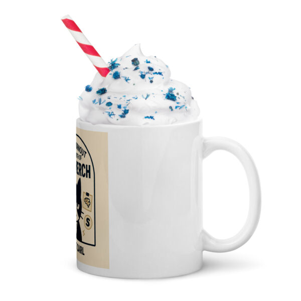 Dumb Merch Mug – Burnout Mug for Creatives with Caffeine Regret