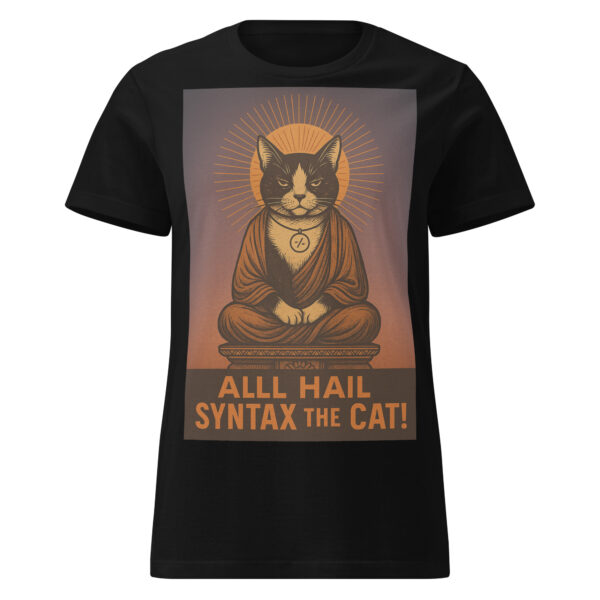 Hallowed Be Thy Syntax Tee – Funny Coding Shirt for Peaceful Programmers