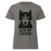CEO of Chaos Tee – Funny Boss Shirt for Women Who Lead with Snark