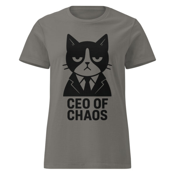 CEO of Chaos Tee – Funny Boss Shirt for Women Who Lead with Snark