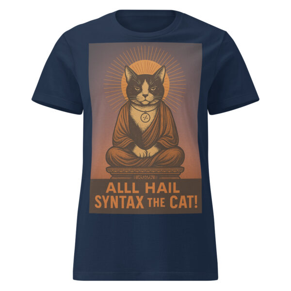 Hallowed Be Thy Syntax Tee – Funny Coding Shirt for Peaceful Programmers