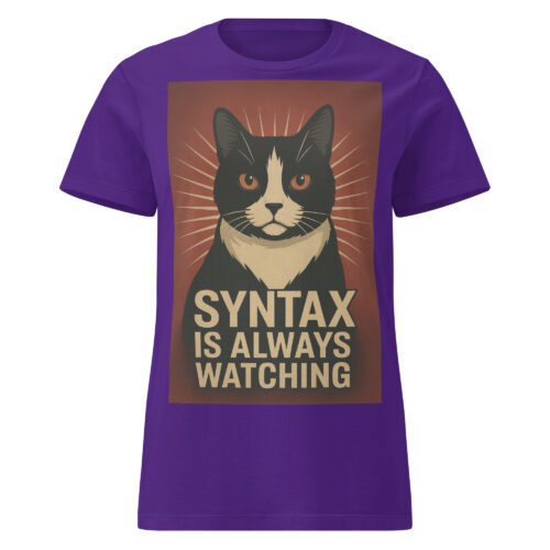 Obey Syntax Tee – Funny Grammar Shirt for Rule-Bending Rebels