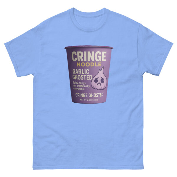 Cringe Noodle Tee – Garlic Ghosted Edition (Spicy, clingy, and emotionally unavailable.)
