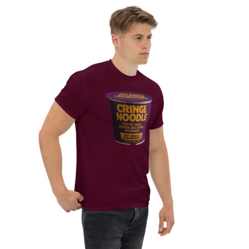 Cringe Noodle Tee – Soy Sauce & Embarrassment Edition (A lingering aftertaste of bad decisions.)