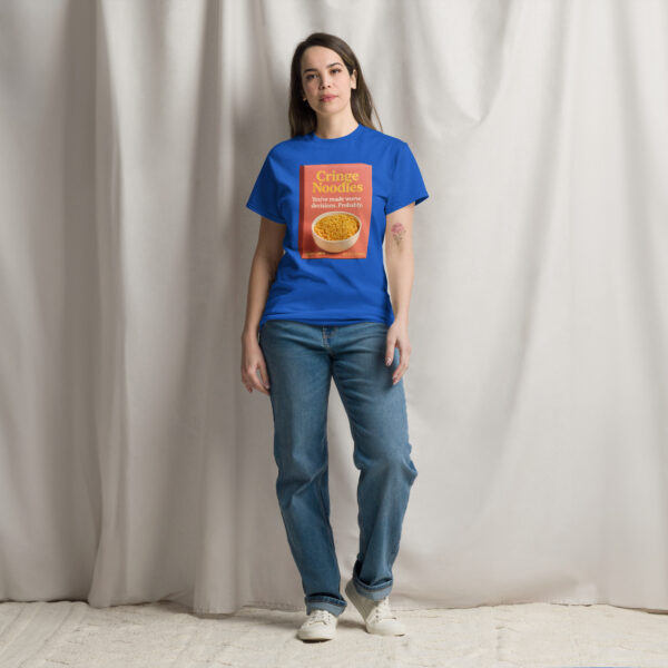 Cringe Noodles Box Tee – Unisex Fit (You’ve made worse decisions. Probably.)