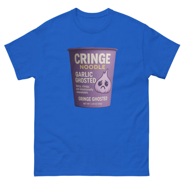Cringe Noodle Tee – Garlic Ghosted Edition (Spicy, clingy, and emotionally unavailable.)