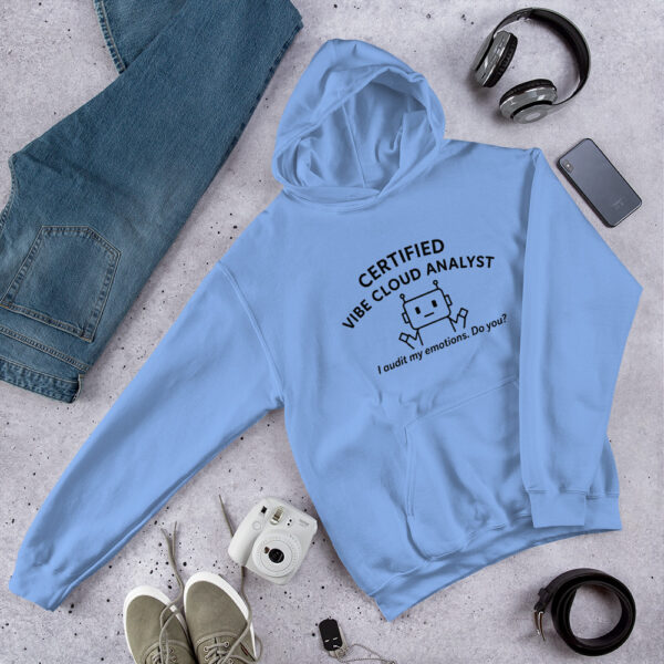 Certified Vibe Cloud Analyst Hoodie – Burnout Support from Nil